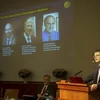 Công bố 3 nhà khoa học giành giải Nobel Y học. (Nguồn: Reuters)