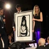 Bức tranh hình ảnh Amy Winehouse được đem bán đấu giá. (Nguồn: Getty Images)