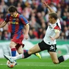 Vidic và Messi đối đầu ở trận chung kết Champions League mùa trước. (Nguồn: Getty Images)