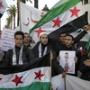 Biểu tình vẫn tiếp dẫn tại Syria. (Nguồn: Reuters)
