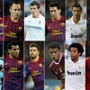 Đội hình tiêu biểu UEFA 2012. (Nguồn: UEFA)