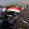Biểu tình ở Syria. (Nguồn: AP)