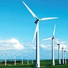 Một cánh đồng năng lượng gió tại bang Ontario, Canada. (Nguồn: Internet)