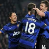Niềm vui của các cầu thủ Manchester United. (Nguồn: Getty Images)