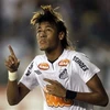 Neymar lại tỏa sáng giúp Santos chiến thắng. (Nguồn: AP)
