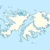 Quần đảo Malvinas mà Anh gọi là Falkland. (Nguồn: Internet)