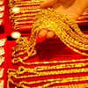 Sản phẩm vàng tại một cửa hàng ở Lianyungang City, tỉnh Giang Tô, Trung Quốc. (Ảnh: THX/TTXVN)