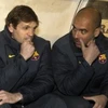 Pep Guardiola và Tito. (Nguồn: Reuters)