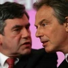 Ông Tony Blair (trái) và Gordon Brown(Nguồn: Internet)