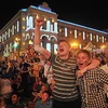 Fanzone tại Ukraine. (Nguồn: Getty Images)