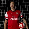 Tiền đạo Olivier Giroud ra mắt Arsenal. (Nguồn: arsenal.com)