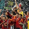Tây Ban Nha đăng quang EURO 2012. (Nguồn: Getty Images)