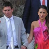 Messi cùng cô bạn gái Antonella. (Nguồn: Getty Images)