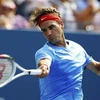 Federer chưa thua một set nào tại US Open 2012. (Nguồn: Reuters)