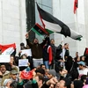 Một cuộc biểu tình tại Libya. (Nguồn: Getty Images)
