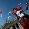 Người biểu tình tại Rome. (Nguồn: AFP)