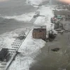 Siêu bão Sandy tàn phá. (Nguồn: AP)
