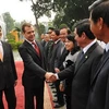 Thủ tướng Dmitry Medvedev tại Việt Nam. (Nguồn: itar-tass)