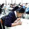 Học sinh Hàn Quốc.