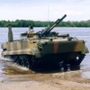 Xe tăng lội nước BMP 3F của Nga. (Nguồn: red-stars.or)