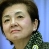 Tỉnh trưởng tỉnh Shiga Yukiko Kada. (Nguồn: Kyodo)