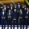 Đội hình xuất sắc nhất FIFA 2012. (Nguồn: Getty Images)