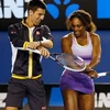 Djokovic và Serena nhảy Gangnam Style. (Nguồn: AP)