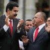 Phó tổng thống Maduro và Chủ tịch Quốc hội Cabello (Nguồn: AP)