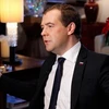 Thủ tướng Nga Dmitry Medvedev. (Nguồn: Ria Novosti/Reuters)
