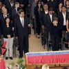 Lễ tang cố Tổng thống Hugo Chavez. (Nguồn: EPA)