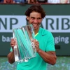 Rafael Nadal lần thứ 3 vô địch Indian Wells. (Nguồn: Getty Images)