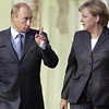 Tổng thống Putin và bà Merkel. (Nguồn: AP)