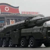 Triều Tiên nhiều khả năng sẽ phóng tên lửa tầm trung Nodong. (Nguồn: Reuters)