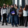 Người thất nghiệp chờ xin việc làm. (Nguồn: euronews.com)
