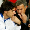Aitor Karanka và Mourinho khi còn ở Real. (Nguồn: AFP)