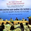 Hội thảo Báo cáo Thường niên Kinh tế Việt Nam 2013. (Ảnh: Huy Hùng/TTXVN)