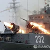 Hình ảnh ấn tượng ở lễ kỷ niệm Ngày Hải quân Nga