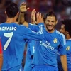 Ronaldo lu mờ trước Benzema. (Nguồn: AP)
