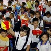 Trẻ em Làng SOS vui mừng với những món quà Trung Thu ý nghĩa. (Ảnh minh họa: Thế Anh/TTXVN)