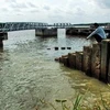 Nước thải chưa qua xử lý của Công ty Vedan Việt Nam xả thẳng ra sông Thị Vải. (Ảnh: Kim Quy/Vietnam+)