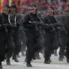 Binh lính Venezuela tại buổi lễ kỷ niệm 200 năm độc lập tại Caracas. (Nguồn: Reuters)
