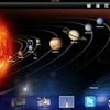 Ứng dụng mới NASA App HD chạy trên nền máy tính bảng iPad. (Nguồn: AFP) 
