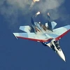 Một chiếc Su-27 đang biểu diễn. (Nguồn: AFP)