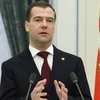 Tổng thống Nga Dmitry Medvedev. (Nguồn: AFP/TTXVN)