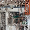 Lò phản ứng số 4 của nhà máy điện hạt nhân Fukushima Daiichi ngày 20/2, gần 1 năm sau thảm họa. (Ảnh: AFP/TTXVN)