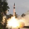 Tên lửa Agni-5 do Ấn Độ sản xuất, là thành tựu một chương trình nghiên cứu tên lửa của quốc gia này. (Nguồn: Reuters)