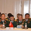 Thượng tướng Nguyễn Chí Vịnh, Thứ trưởng Bộ Quốc phòng tham dự Hội nghị. (Ảnh: Trần Chí Hùng/Vietnam+)