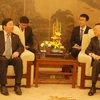 Thứ trưởng Nguyễn Thanh Sơn (bên trái) và Bộ trưởng Dương Khiết Trì. (Nguồn: vov.vn)