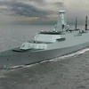 Tàu Type 26 Global Combat Ship. (Nguồn: dailymail.co.uk)