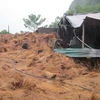 Hiện trạng nguyên liệu và kho hàng sau khi đám cháy được dập tắt. (Nguồn: baohoabinh.com.vn)